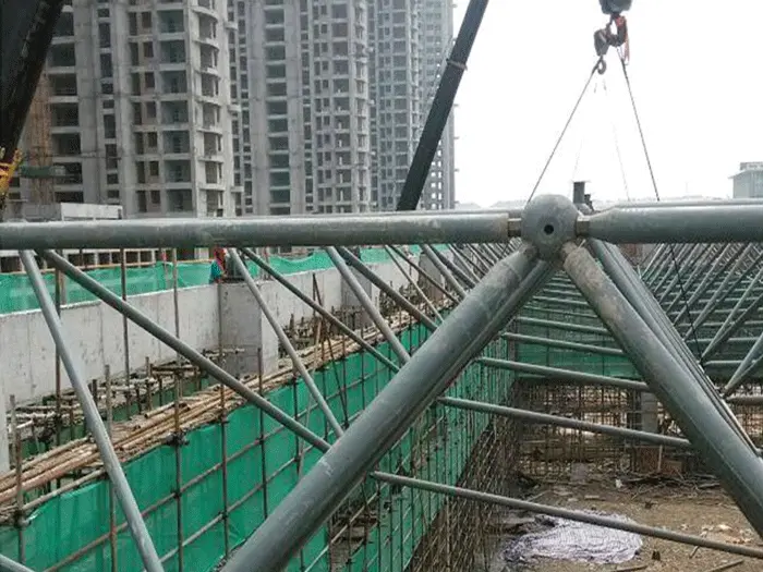沙河国际会展中心网架