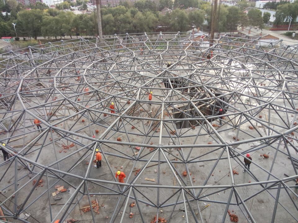 沙河全民健身中心网架